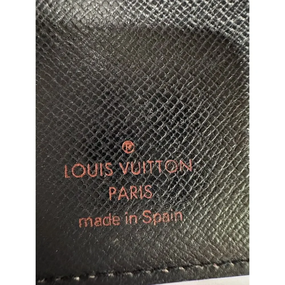 Louis Vuitton Red Epi Agenda